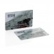 Printed sample Anti-skimming RFID shield card, white