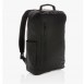 Fashion black 15.6" laptop backpack PVC free, black