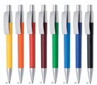 Kuličkové pero Next matné se stříbrnými prvky