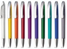 Kuličkové pero View - v transparetních barvách