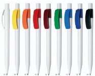 Kuličkové pero Pixel - bílé tělo
